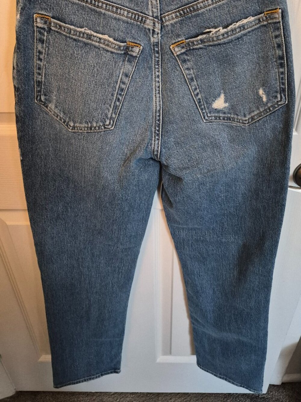 Jeans The 90's straight ultra high rise Curve love Abercrombie & Fitch Size 26R - Picture 4 of 6